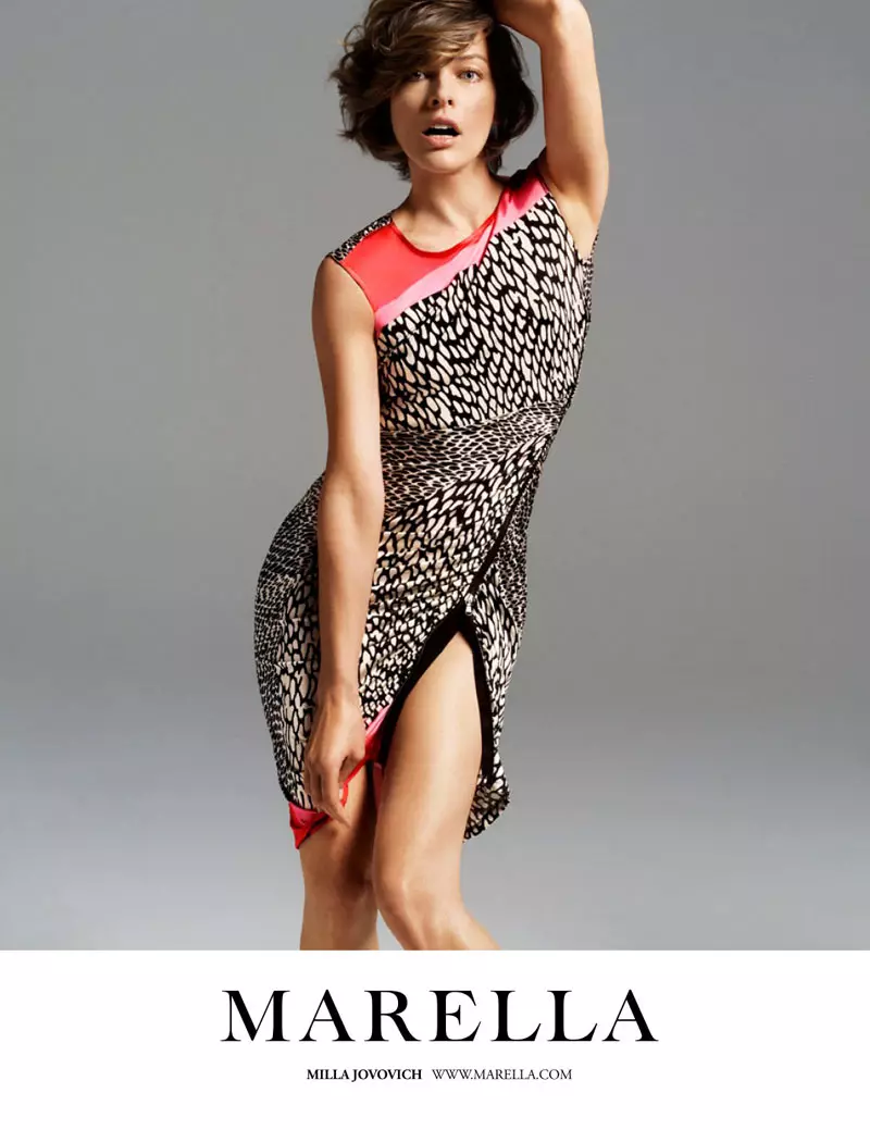 Milla Jovovich bakeng sa Letšolo la Marella Spring 2012 ka Inez & Vinoodh