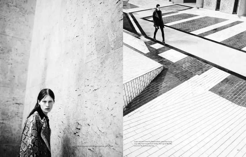 Ilva Heitmann por Markus Pritzi para Sleek Magazine