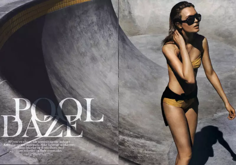 Josephine Skriver ni Rasmus Skousen alang sa Cover Magazine Hulyo 2011