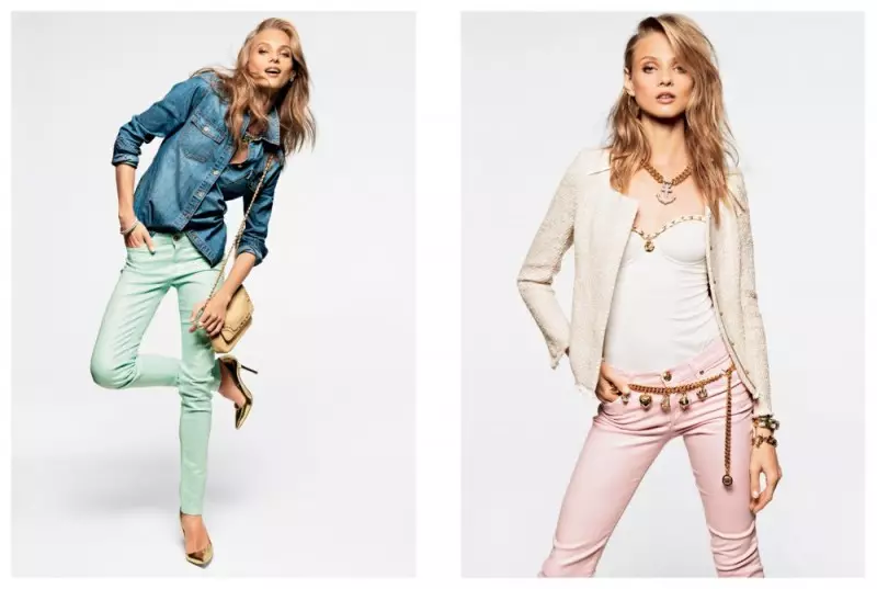 Anna Selezneva, Edita Vilkeviciute va Magdalena Frakkovyak Juicy Couture-ning 2013-yil bahori kolleksiyasi