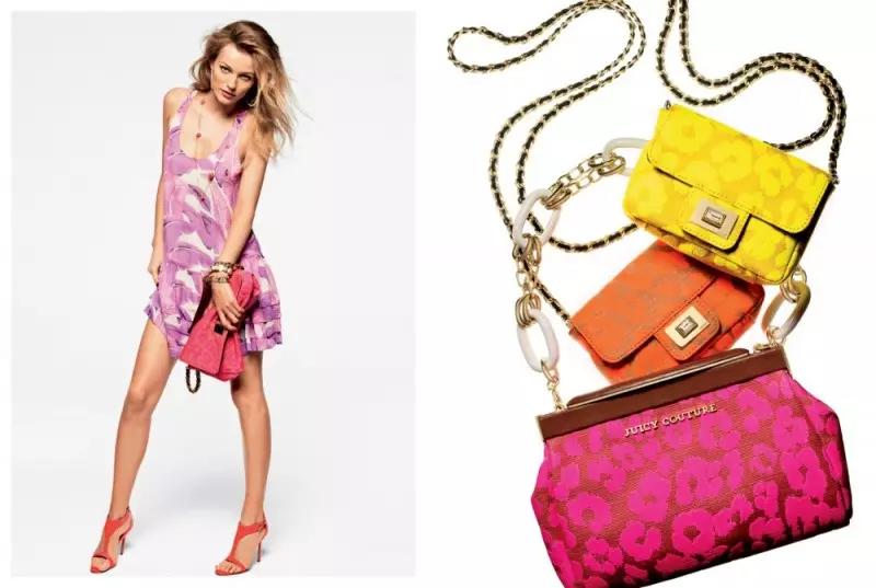 Colección primavera 2013 de Anna Selezneva, Edita Vilkeviciute e Magdalena Frackowiak modelo Juicy Couture