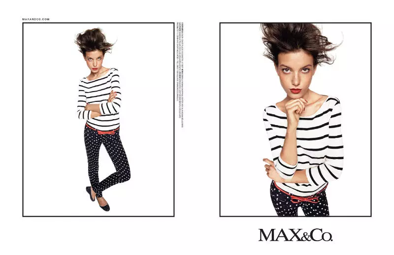 Tati Cotliar per a MAX&Co. Campanya primavera 2011 de Daniel Jackson