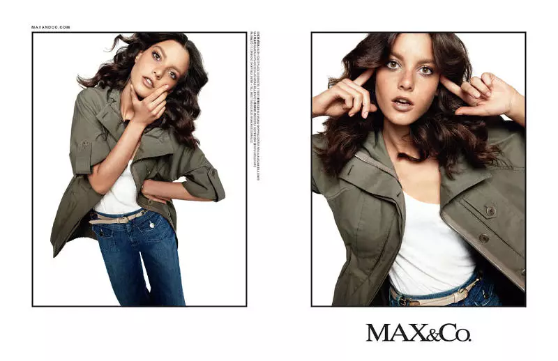 Tati Cotliar pour MAX&Co. Campagne printemps 2011 par Daniel Jackson