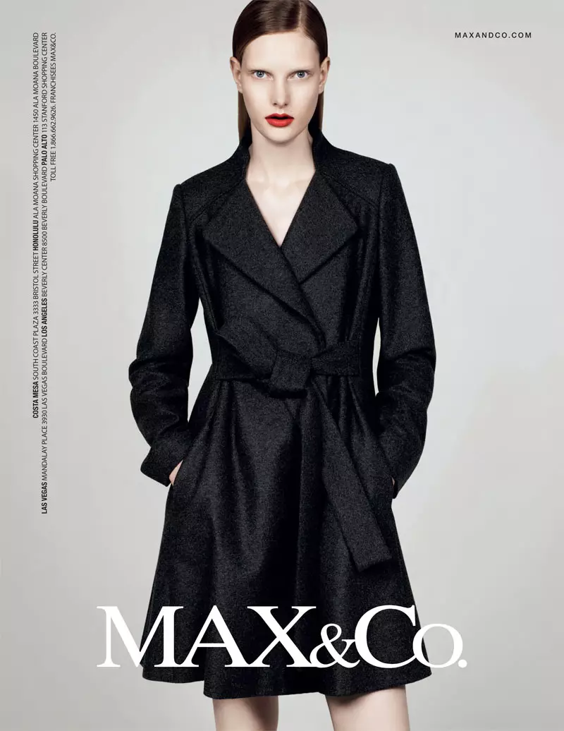 MAX&Co. 2010 წლის შემოდგომის კამპანია | ილონკა ვერჰელი დენიელ ჯექსონის მიერ