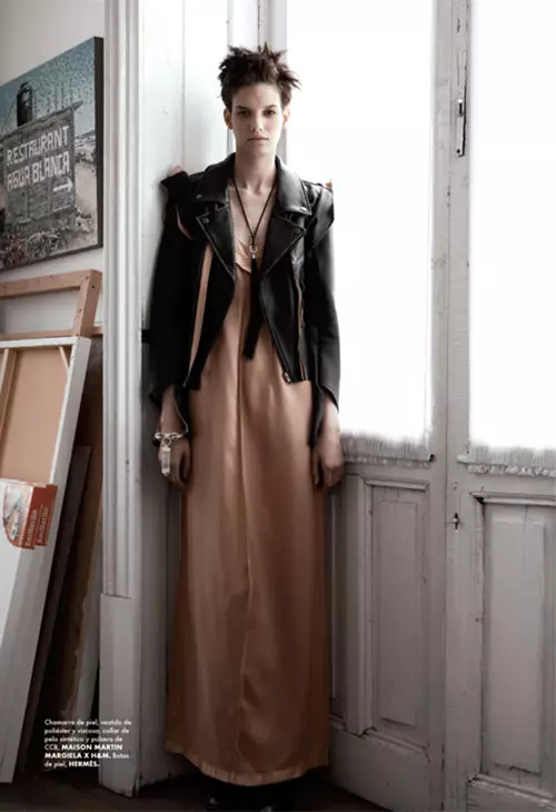 Santiago Ruiseñor Lenzen Maison Martin Margiela x H&M voor Elle Mexico December 2012