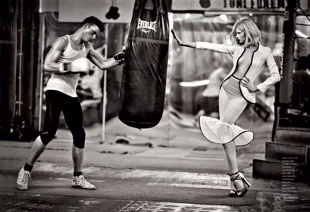 Alyona Subbotina, Jean-François Campos tarafından Flair Mart 2012 için