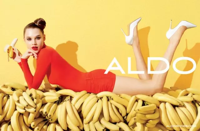 Anais Pouliot fir Aldo Fréijoer 2012 Campagne vum Terry Richardson