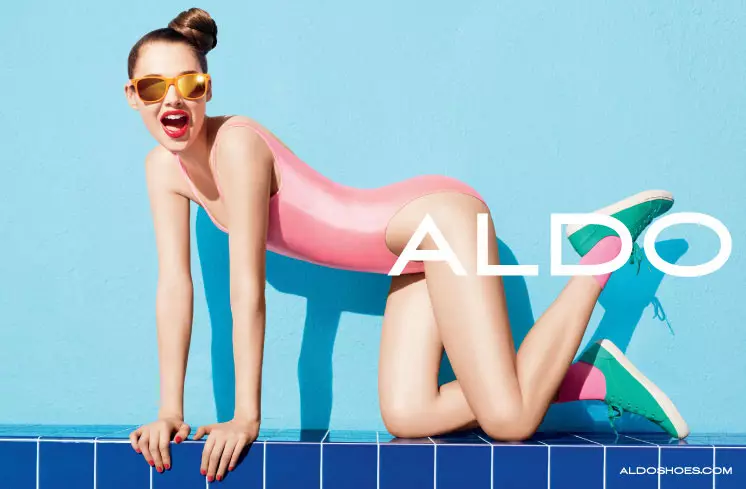 ටෙරී රිචඩ්සන් විසින් Aldo Spring 2012 ව්‍යාපාරය සඳහා Anais Pouliot