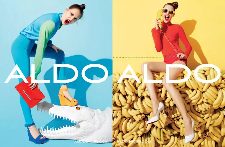 Anais Pouliot voor Aldo Spring 2012-campagne door Terry Richardson