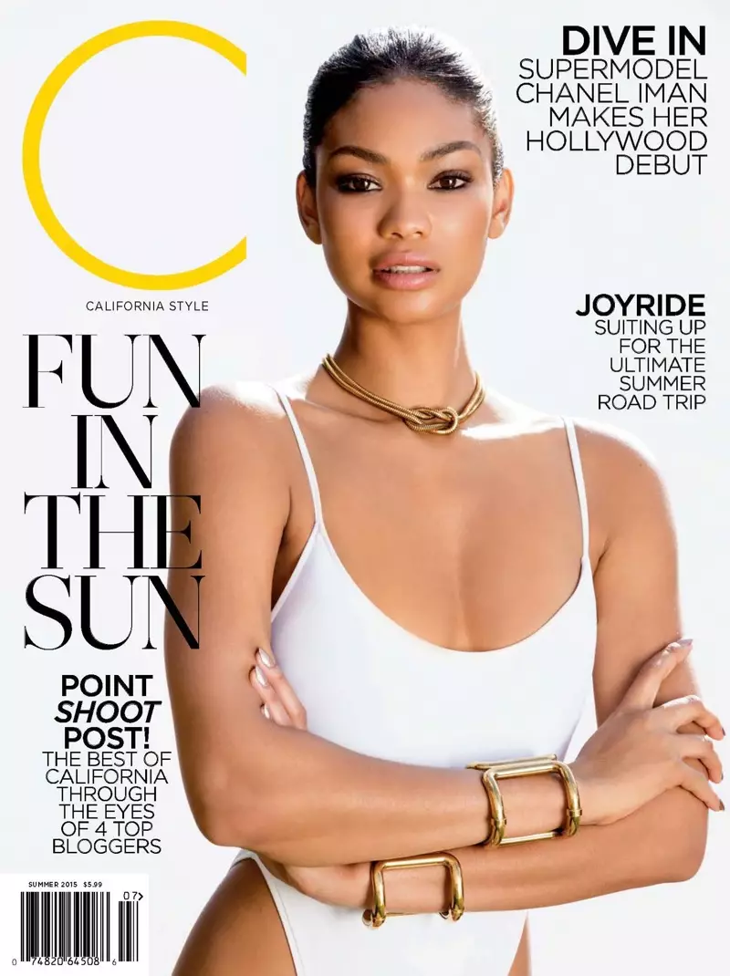 Si Chanel Iman Naghimo og Splash alang sa C Magazine Cover Story