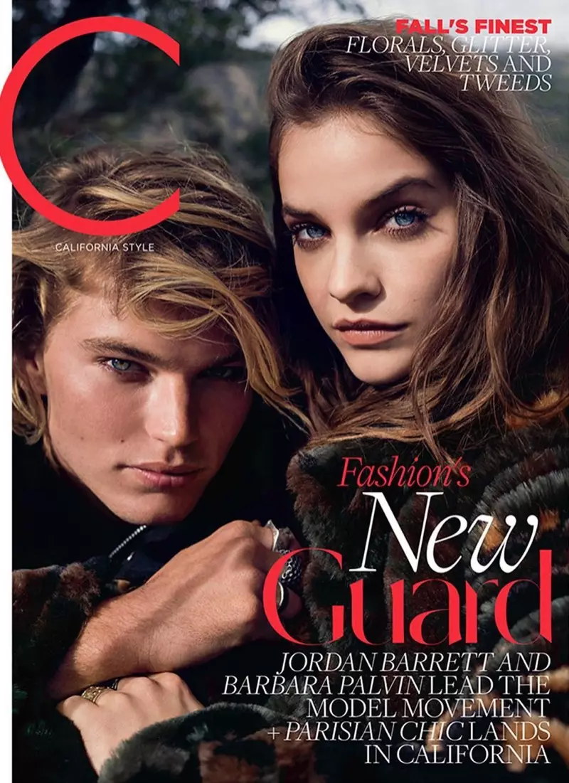 Barbara Palvin Models Fall Fashions yn C Magazine