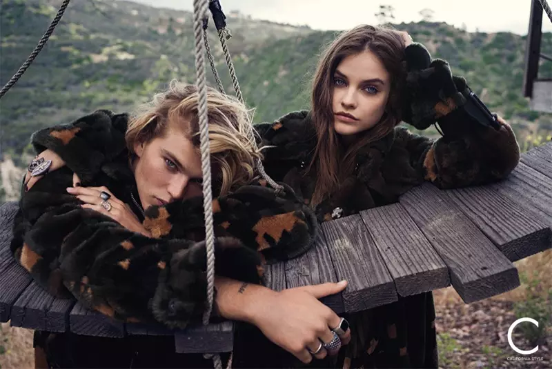 Barbara Palvin dia modely amin'ny lamaody fararano ao amin'ny C Magazine