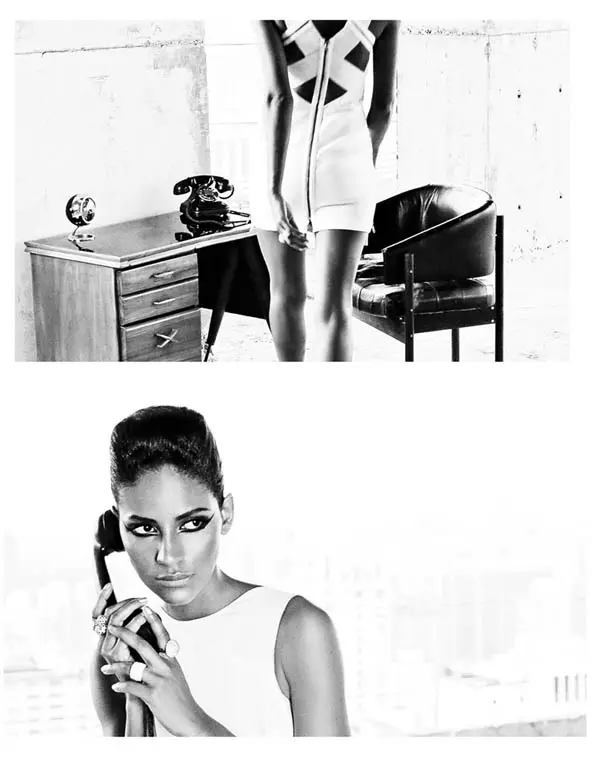 Emanuela de Paula por Jacques Dequeker para Wish Report Brasil