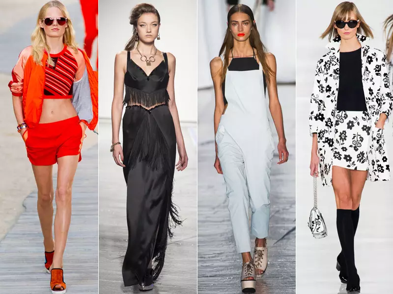 5 overraskende trends i New York Fashion Week forår 2014