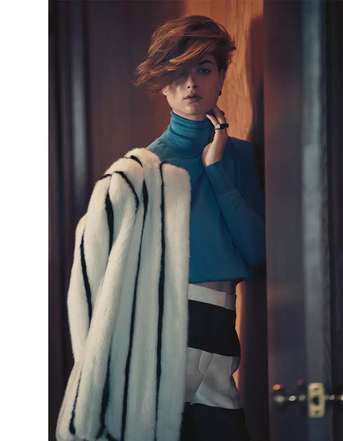 Bo Don Models Stella McCartney for Hans Neumann in Harper's Bazaar Latin America