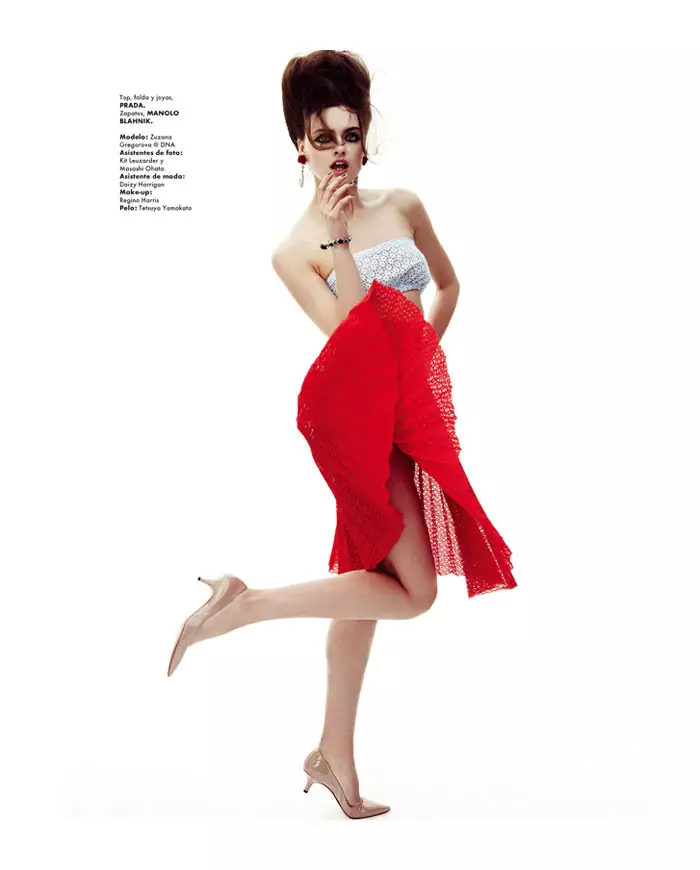 Zuzana Gregorova, Takahiro Ogawa za Elle Mexico, travanj 2012