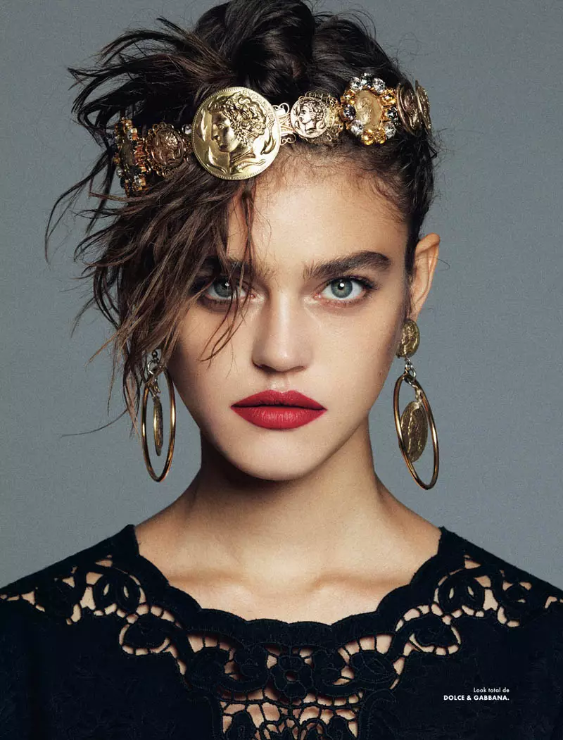 Daria Pleggenkuhle Stars in Elle Mexico Februar 2014 von Paul Morel