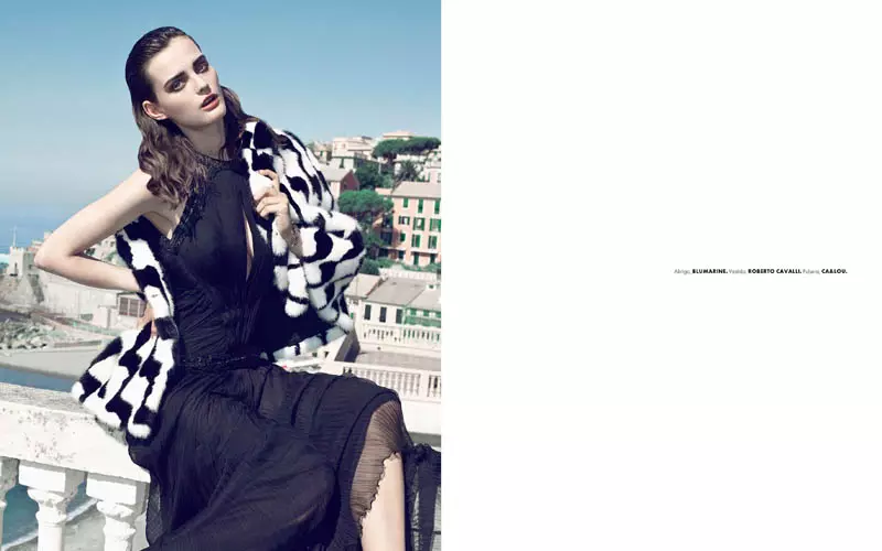 Sibui Nazarenko Stars in Elle Mexico January 2014 by Federica Putelli