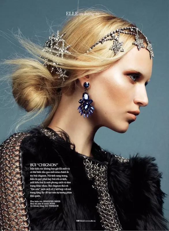 Valeria Dmitrienko Models Radiant Beauty para sa Elle Vietnam, Lensed ni Stockton Johnson