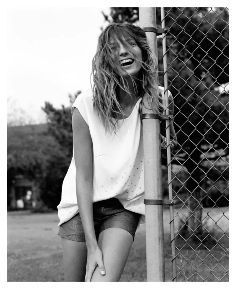 Daria Werbowy vir Maiyet Lente 2012-veldtog deur Cass Bird