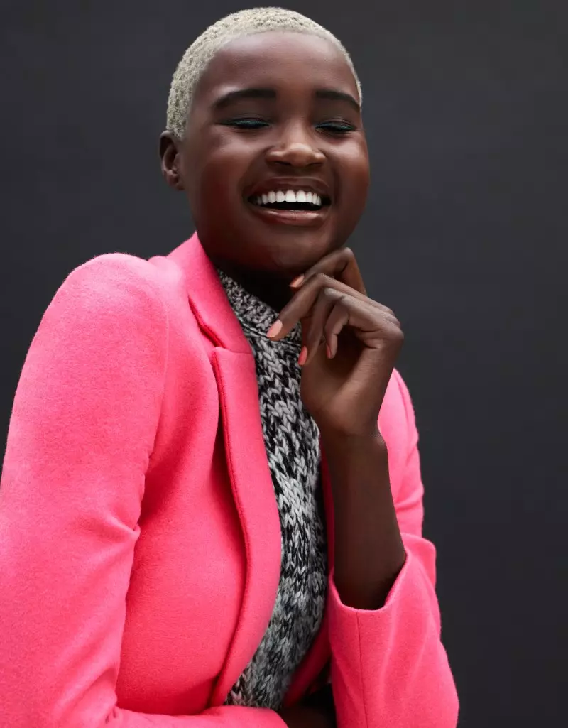 Ataui Deng sy Marihenny Rivera Don Vivid Style for Elle France nataon'i Simon Burstall