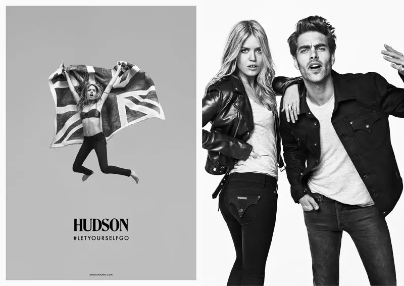 Georgia May Jagger Rocks Hudson Jeans' Fall 2013 Campaign