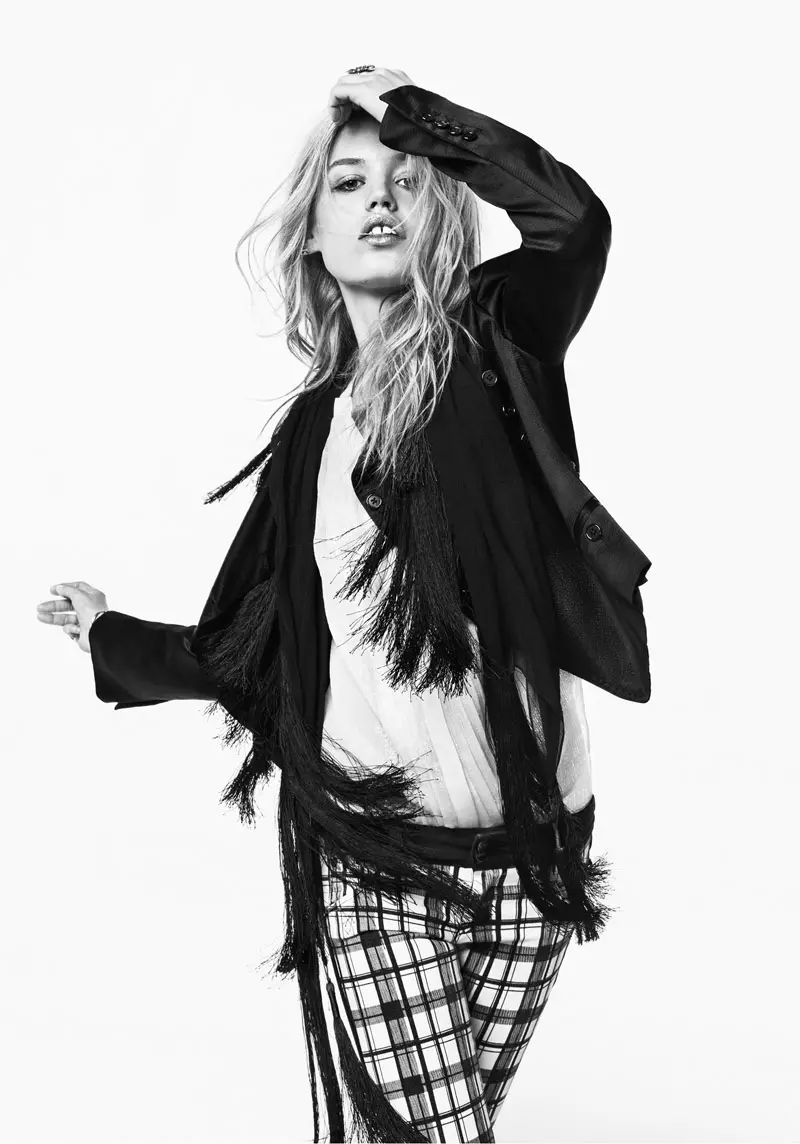 Georgia May Jagger Rocks Hudson Jeans' Fall 2013 Campaign