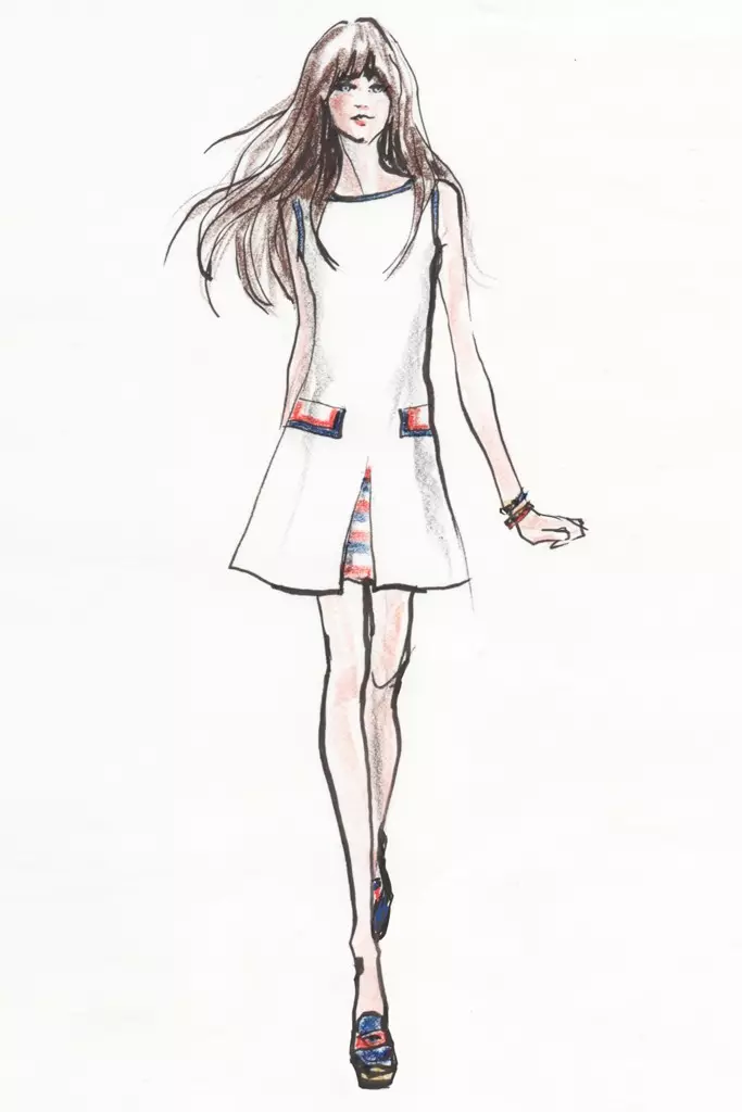 Zooey Deschanel 與 Tommy Hilfiger 合作