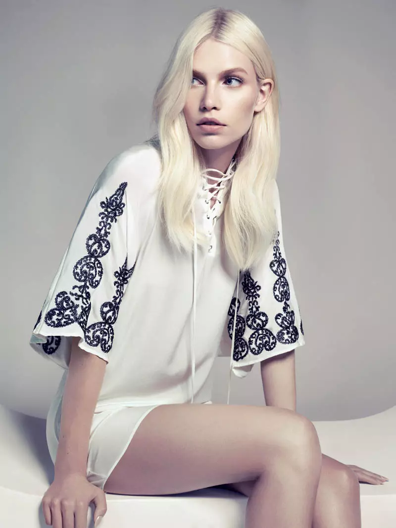 Aline Weber błyszczy w kampanii A.Brand Jesień 2013