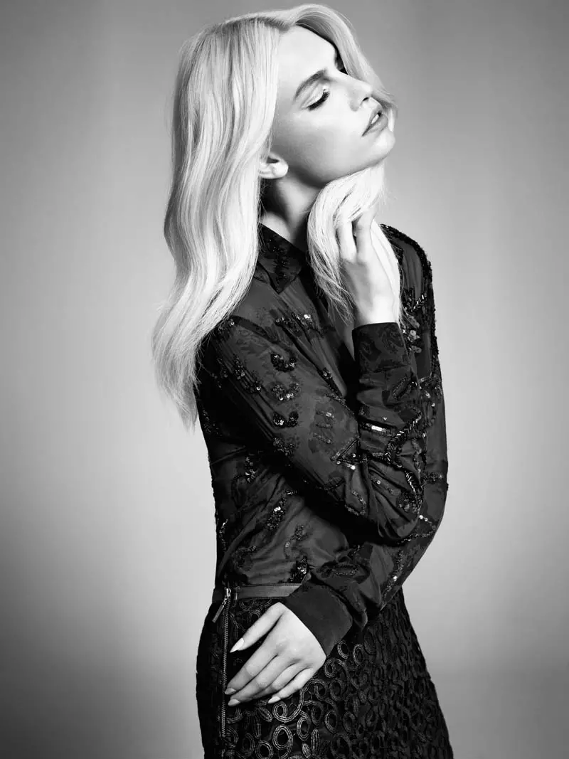 Aline Weber ສ່ອງແສງໃນແຄມເປນ A.Brand Fall 2013