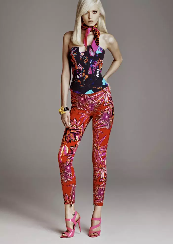 H&M Lookbook үшін Versace үшін Abbey Lee Kershaw, Kacper Kasprzyk авторы