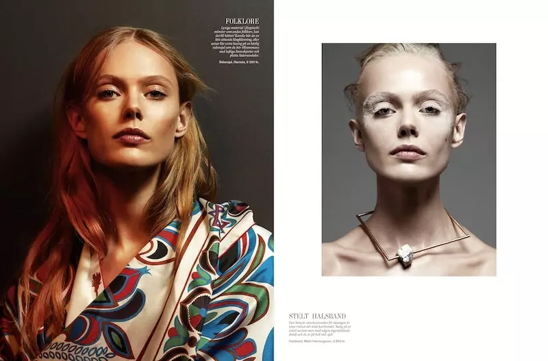 Η Frida Gustavsson πρωταγωνιστεί στο Styleby #23 Εξώφυλλο από τον Andreas Öhlund