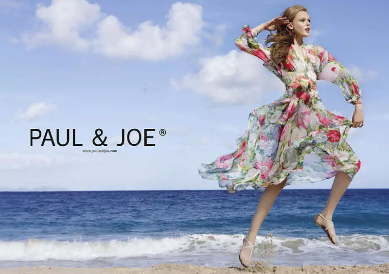 Frida Gustavsson for Paul & Joe Spring 2011 Campaign af Patrick Demarchelier