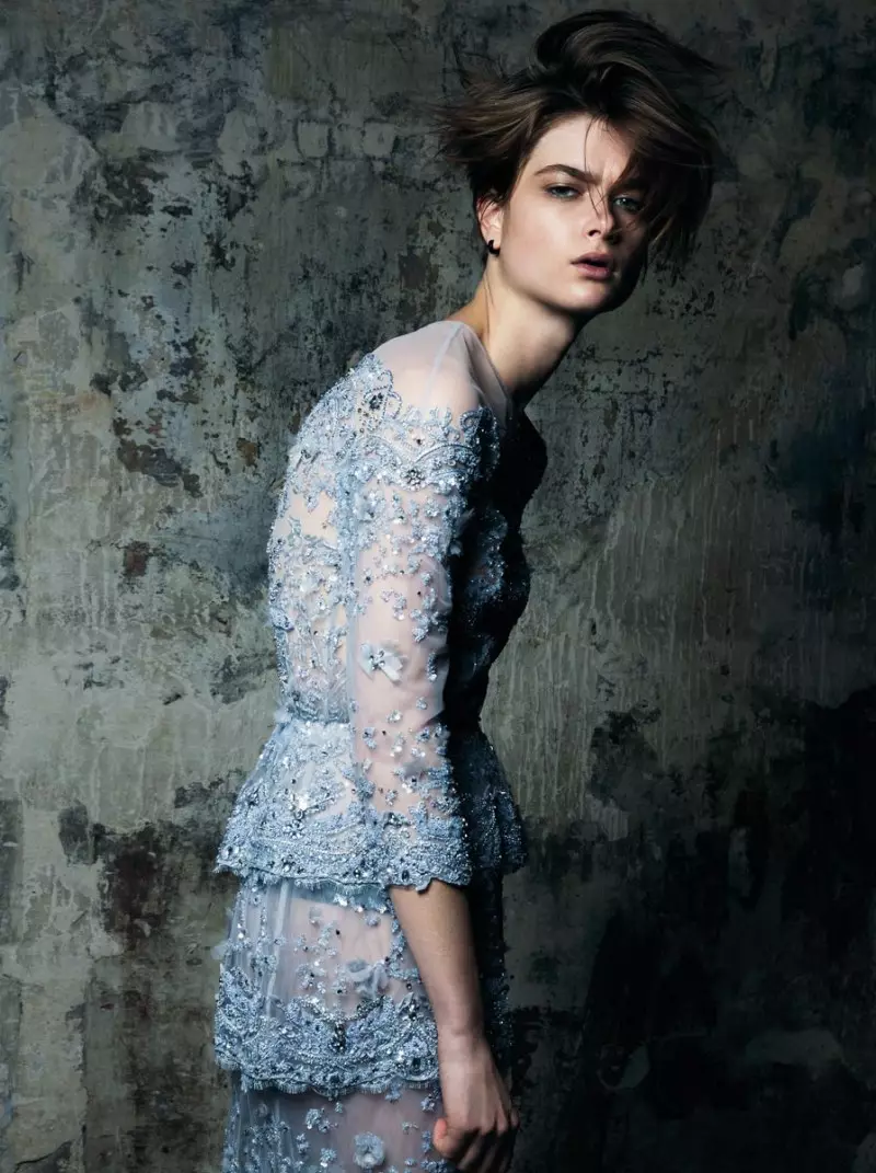 Bo Don is Couture Grunge for Harper's Bazaar Turkey 2013년 3월 Gianluca Fontana 제작