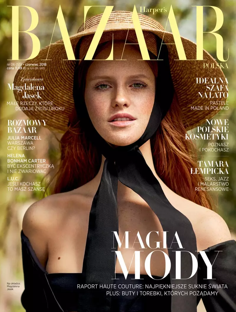 Magdalena Jasek | Harper's Bazaar Poland | 2018 Cover Editorial