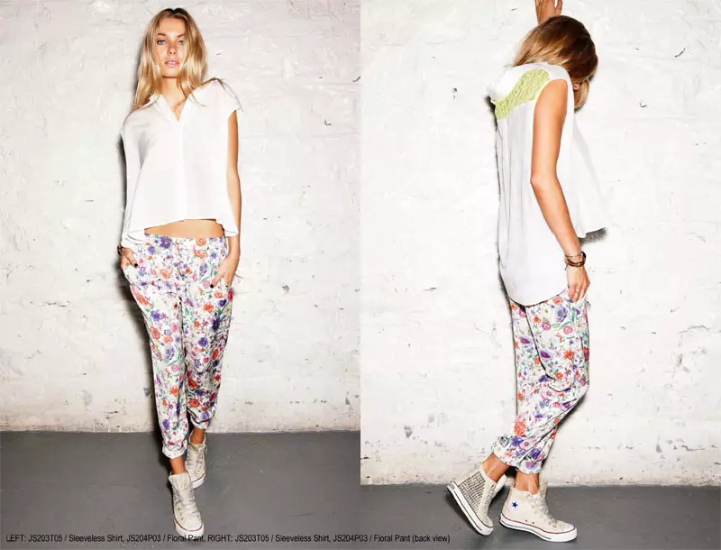 Jessica Hart x Pencey Standard Spring 2012 Collection