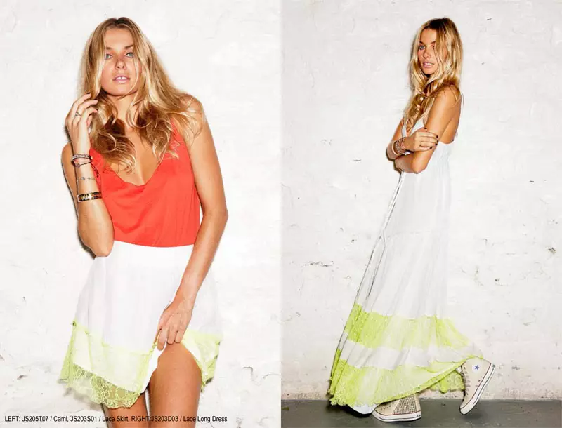 Jessica Hart x Pencey Standard Spring 2012 توپلىمى