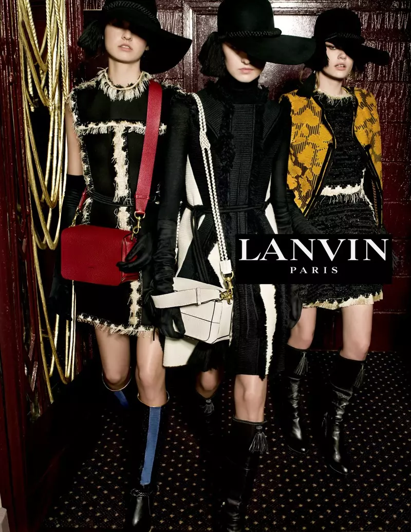 Lanvin Fall 2015 اشتهاري مهم02