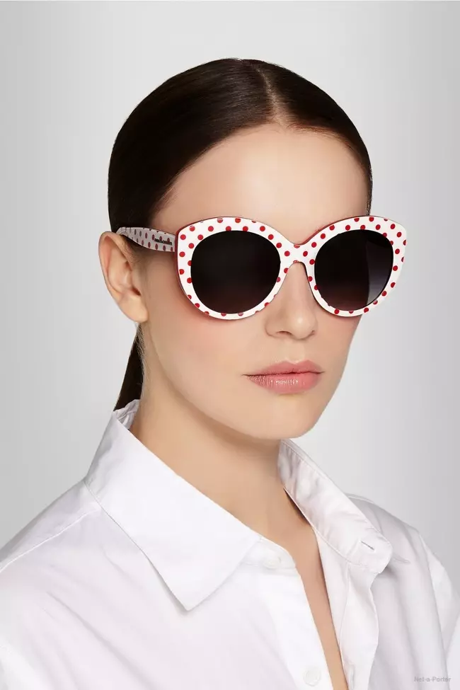 Dolce & Gabbana Polka Dot Cat Eye tabarau ana samun su akan $180.00