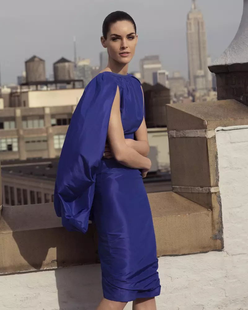 Hilary Rhoda has a New York State of Mind für Bergdorf Goodman Frühjahr 2013