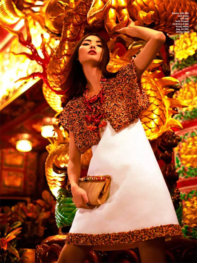 Миао Бин Си дар кӯчаҳои Ҳонконг барои маҷаллаи Stylist S/S 2013 медурахшад