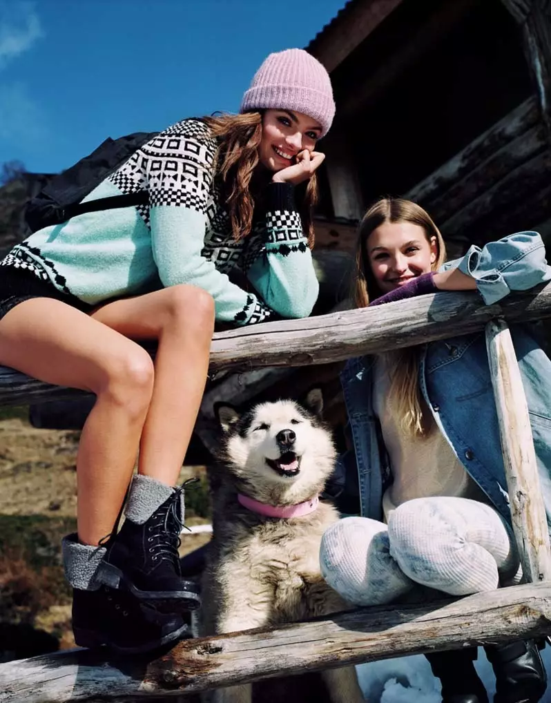 Moa Aberg + Roosmarijn de Kok لـ Urban Outfitters Holiday 2013