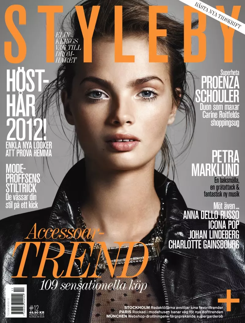 U-Moa Åberg Dons Funky Ufuna I-Cover Shoot ye-Styleby Magazine #12