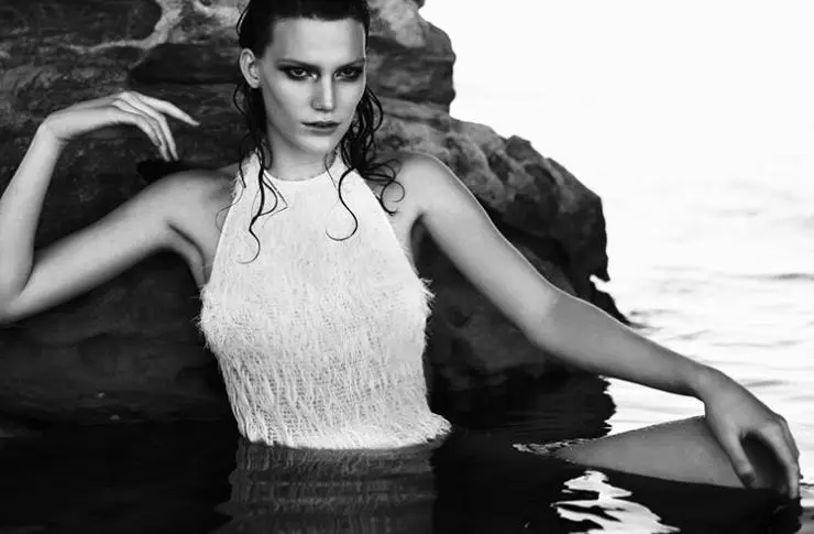 Lena Hardt door Stefano Moro voor Amica maart 2011