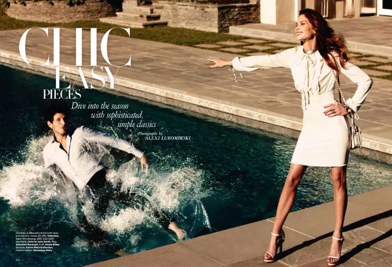 Erin Wasson minn Alexi Lubomirski għal Harper's Bazaar US Mejju 2011