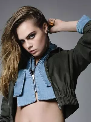 Cara Delevingne na-eweta Àgwà Nkume & Mpịakọta iji kpuchie Shoot nke ụdị L'Express 36032_19