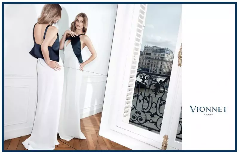 Malgosia Bela Kry Glam vir Vionnet Herfs 2013 Advertensies deur Katja Rahlwes