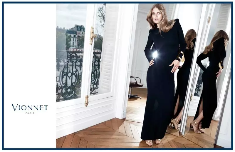 Malgosia Bela Gets Glam kanggo Vionnet Fall 2013 Ads dening Katja Rahlwes