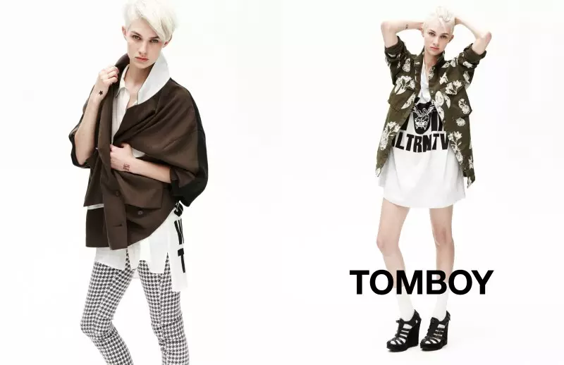 Harmony Boucher зберігає прохолоду у весняній кампанії Tomboy 2013