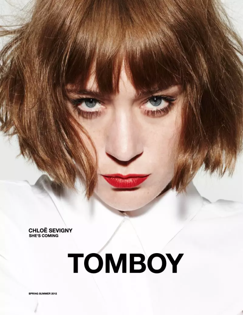 Chloe Sevigny para la campaña Tomboy Spring 2012 de Daniel Jackson